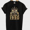 kings are born 1990 t-shirtkings are born 1990 t-shirt
