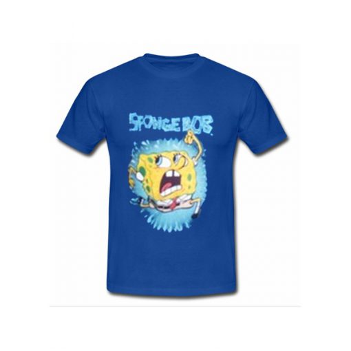 sponge bob running tshirt