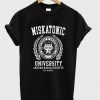 miskatonic university t-shirt