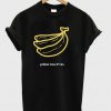 yellow tree dicks banana t-shirt