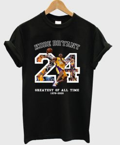 kobe bryant 24 greatest of all time t-shirt