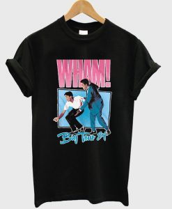 wham big tour 84 t-shirt