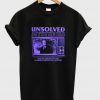 unsolved mysteries t-shirt