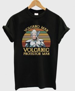 volcano man t-shirt