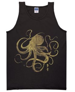 octopus japanese tanktop
