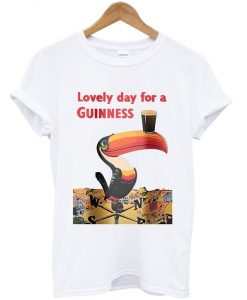 lovely day for guinness t-shirt