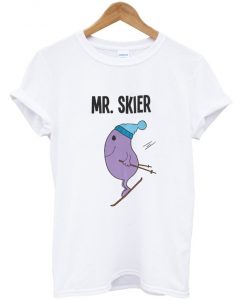 mr. skier t-shirt