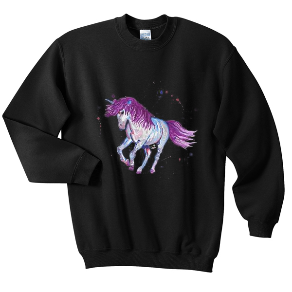 purple unicorn sweatshirt