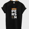 simple person t-shirt
