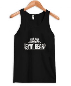 gym bear tank top