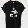 Johnny Cash The Misfits Middle Finger Black Skull t-shirt