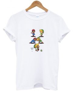 Legend Of Zelda Mario t-shirt