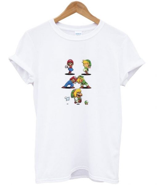 Legend Of Zelda Mario t-shirt