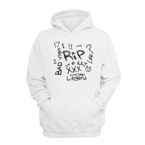 Lil Peep On The Day I Die Would You Even Cry Hoodie