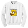 Flan cake Ned Flanders sweatshirt