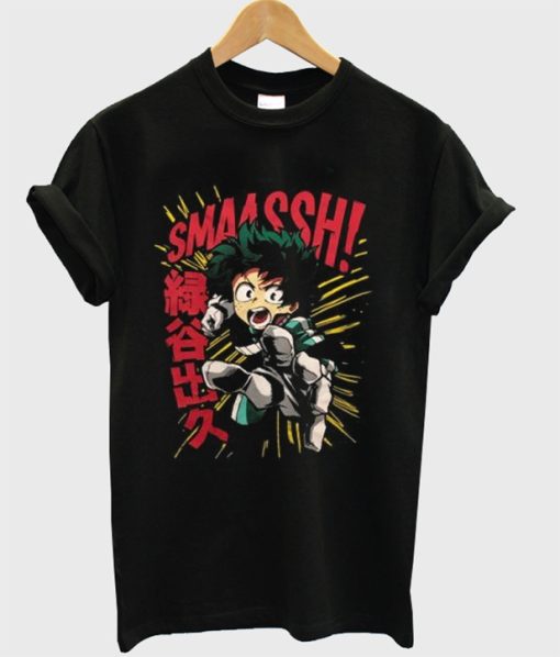 My Hero Academia Deku Smash T-shirt