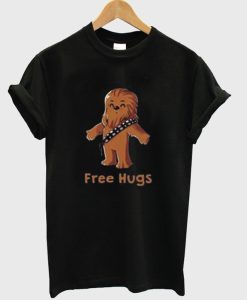 Wookiee Chewbacca Free Hugs T Shirt