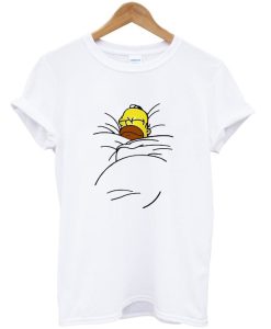 Homer Simpson Sleeping t-shirt