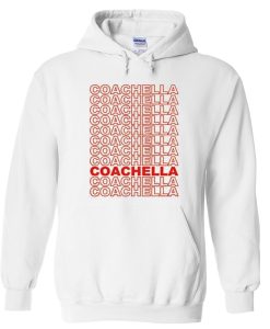 Coachella font hoodie