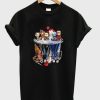 Horror movie characters water mirror reflection T Shirt