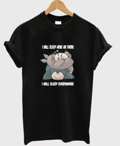 Sleeping Totoro Snorlax T-Shirt