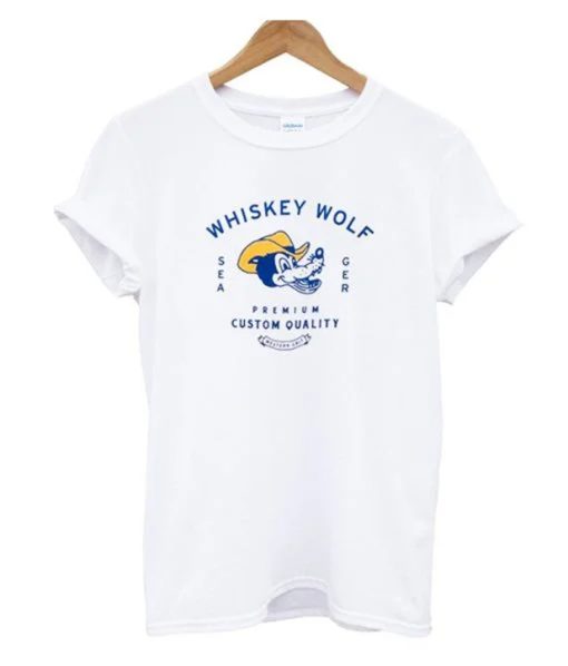 Whiskey Wolf T Shirt
